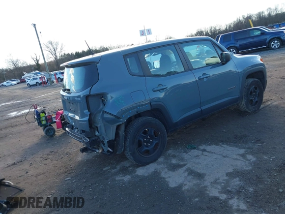 2017 Jeep Renegade Sport z VIN ZACCJBABXHPE92290, wystawiony jako IAAI lot #41209157 z przebiegiem 86 553 mil mil oraz . Historia ofert i sprzedaży dostępna na DreamBid. Obrazek 4.