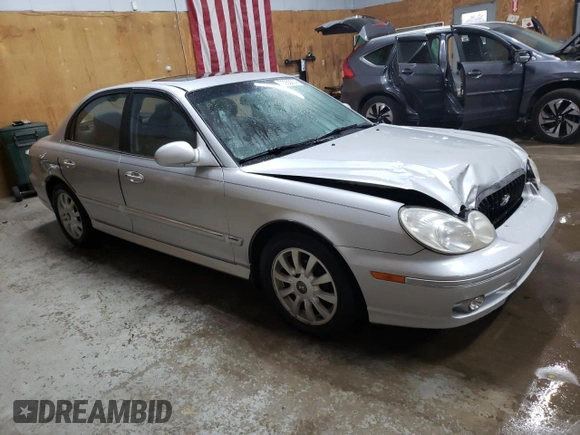 2003 Hyundai Sonata GLS with VIN KMHWF35H43A823730, listed as a Copart auction lot 73930274 with 299,601 mi miles and Non Repairable. Bid and sale history available at carsss.com. Image 4.