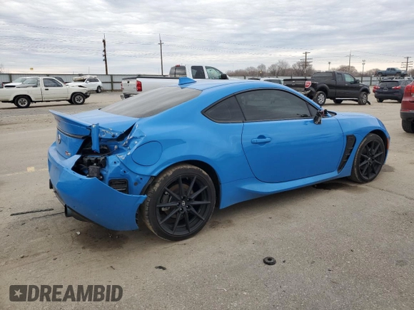 2023 Toyota GR86 Premium with VIN JF1ZNBF12P8757388, listed as a Copart auction lot 87892535 with 30,615 mi miles and Salvage Title. Bid and sale history available at carsss.com. Image 3.