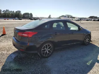 2017 Ford Focus SEL with VIN 1FADP3H22HL221202, listed as a Copart auction lot 48403875 with 128,959 mi miles and Salvage Title. Bid and sale history available at carsss.com. Image 3.