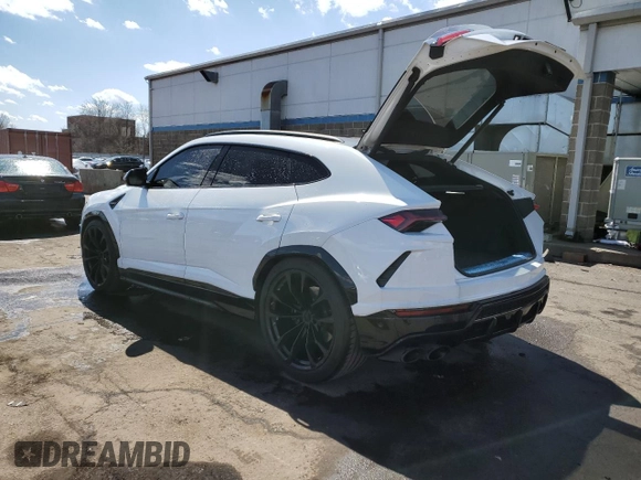 2019 Lamborghini Urus z VIN ZPBUA1ZL2KLA04482, wystawiony jako Copart lot #50124345 z przebiegiem 15 051 mil mil oraz Szkody całkowita. Historia ofert i sprzedaży dostępna na DreamBid. Obrazek 2.
