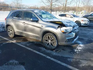 2019 Mitsubishi Outlander Sport ES 2.0 with VIN JA4AP3AU3KU029596, listed as a IAAI auction lot 41381087 with 59,912 mi miles. Bid and sale history available at carsss.com. Image 1.