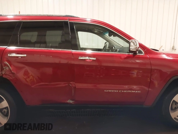 2014 Jeep Grand Cherokee Limited with VIN 1C4RJFBT1EC139798, listed as a IAAI auction lot 41772069 with 122,282 mi miles and . Bid and sale history available at DreamBid. Image 14.