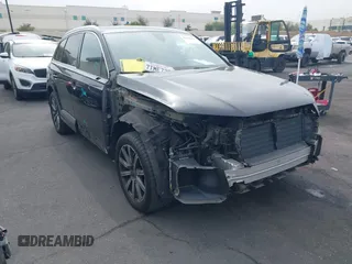 2017 Audi Q7 Premium Plus with VIN WA1LAAF72HD014498, listed as a IAAI auction lot 42154023 with 54,006 mi miles. Bid and sale history available at carsss.com. Image 1.