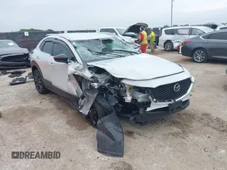 2025 Mazda CX-30 S Select Sport with VIN 3MVDMBBM8SM758264, listed as a IAAI auction lot 42415400 with Not provided miles and . Bid and sale history available at DreamBid. Image 1.