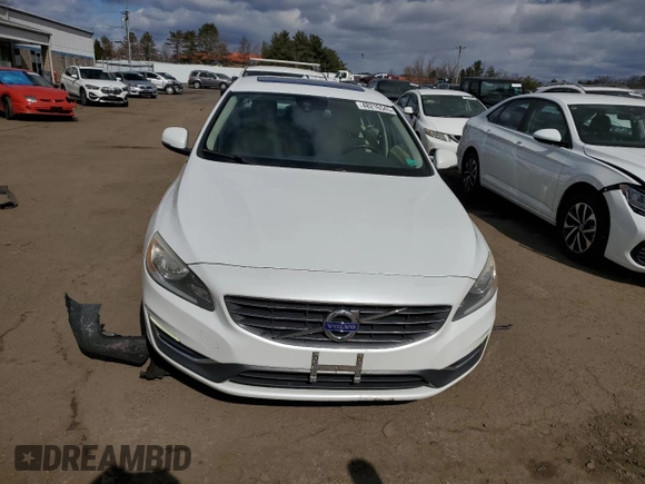 2015 Volvo S60 T5 Premier with VIN YV1612TB7F1309090, listed as a Copart auction lot 48216545 with 160,525 mi miles and Salvage Title. Bid and sale history available at carsss.com. Image 5.