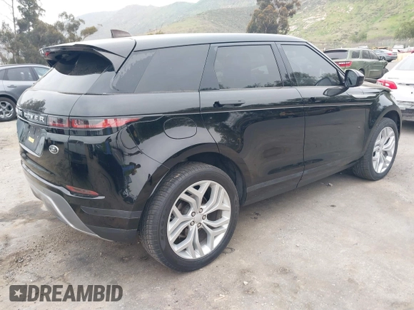 2020 Land Rover Range Rover Evoque S with VIN SALZJ2FXXLH101551, listed as a IAAI auction lot 41884433 with 32,356 mi miles and . Bid and sale history available at DreamBid. Image 4.