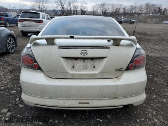 2007 Scion tC Spec with VIN JTKDE177670211220, listed as a Copart auction lot 89142195 with 273,803 mi miles and Salvage Title. Bid and sale history available at carsss.com. Image 6.