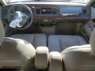 2007 Mercury Grand Marquis LS with VIN 2MEFM75V47X634644, listed as a Copart auction lot 45924655 with 144,640 mi miles and Salvage Title. Bid and sale history available at carsss.com. Image 8.