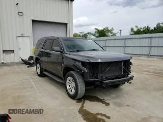 2015 Chevrolet Tahoe LS with VIN 1GNSCAKC8FR243239, listed as a Copart auction lot 53604445 with 155,881 mi miles and Salvage title. Bid and sale history available at DreamBid. Image 14.