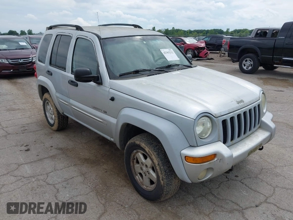 2002 Jeep Liberty Limited with VIN 1J4GL58K92W148750, listed as a IAAI auction lot 42363212 with 221,362 mi miles and . Bid and sale history available at DreamBid. Image 1.