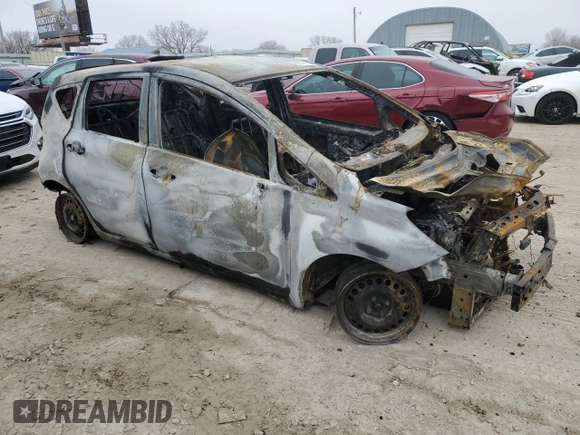 2014 Nissan Note S with VIN 3N1CE2CP6EL381286, listed as a Copart auction lot 54419505 with Not provided miles and Salvage title. Bid and sale history available at DreamBid. Image 4.