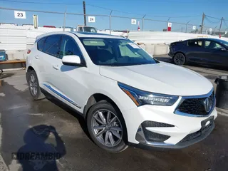 2021 Acura RDX w/Technology Package with VIN 5J8TC2H5XML019533, listed as a IAAI auction lot 41823412 with 14,020 mi miles. Bid and sale history available at carsss.com. Image 1.