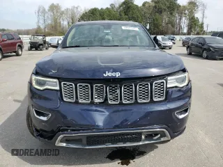 2017 Jeep Grand Cherokee Overland with VIN 1C4RJFCG6HC602413, listed as a Copart auction lot 49641325 with 157,558 mi miles and Salvage Title. Bid and sale history available at carsss.com. Image 5.