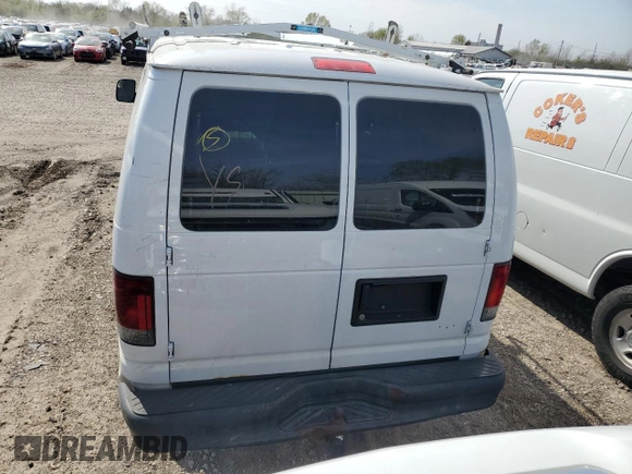 2013 Ford Econoline Cargo Commercial with VIN 1FTNE1EW8DDA30307, listed as a Copart auction lot 51963455 with 227,785 mi miles and Salvage Title. Bid and sale history available at DreamBid. Image 6.