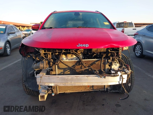 2019 Jeep Compass Latitude with VIN 3C4NJCBB5KT711671, listed as a IAAI auction lot 41435932 with 110,428 mi miles and . Bid and sale history available at DreamBid. Image 13.