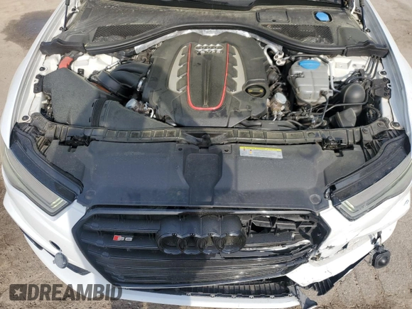 2018 Audi S6 Premium Plus with VIN WAUFFAFCXJN006695, listed as a Copart auction lot 50728445 with 69,604 mi miles and Salvage Title. Bid and sale history available at carsss.com. Image 11.
