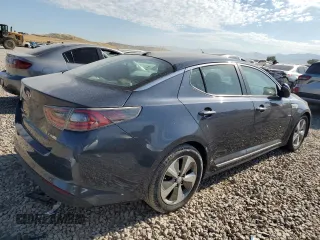 2014 Kia Optima Hybrid EX with VIN KNAGN4AD2E5069689, listed as a Copart auction lot 58657174 with 193,658 mi miles and Salvage Title. Bid and sale history available at carsss.com. Image 3.