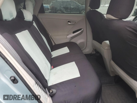 2014 Toyota Prius Four with VIN JTDKN3DU6E1821033, listed as a Copart auction lot 52706165 with 204,427 mi miles and Salvage Title. Bid and sale history available at carsss.com. Image 10.