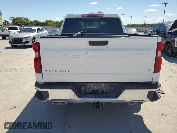 2023 Chevrolet Silverado 1500 LT with VIN 1GCUDDE87PZ144386, listed as a Copart auction lot 67100634 with 87,636 mi miles and Salvage Title. Bid and sale history available at carsss.com. Image 6.
