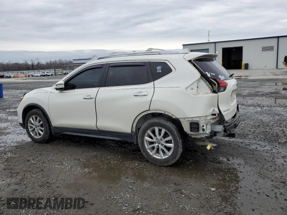2017 Nissan Rogue SV with VIN JN8AT2MT7HW143603, listed as a Copart auction lot 46649215 with 105,423 mi miles and Salvage Title. Bid and sale history available at carsss.com. Image 2.