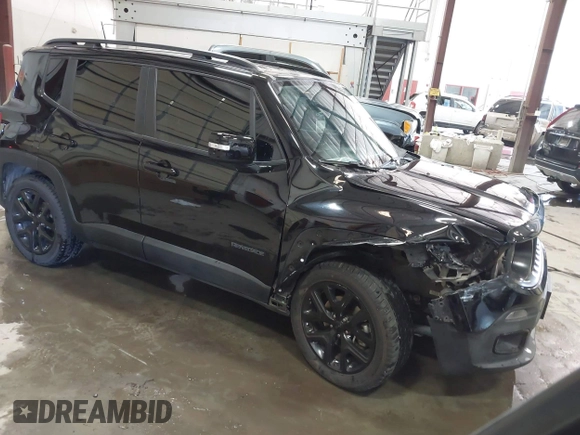 2018 Jeep Renegade Latitude with VIN ZACCJABB8JPJ22452, listed as a IAAI auction lot 42419654 with 60,086 mi miles and . Bid and sale history available at DreamBid. Image 1.