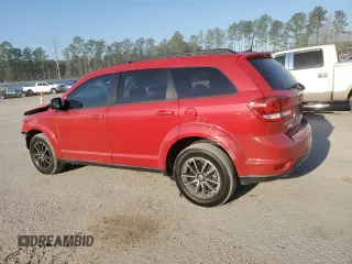 2019 Dodge Journey SE with VIN 3C4PDCBG8KT750637, listed as a Copart auction lot 46603645 with 92,274 mi miles and Salvage Title. Bid and sale history available at DreamBid. Image 2.