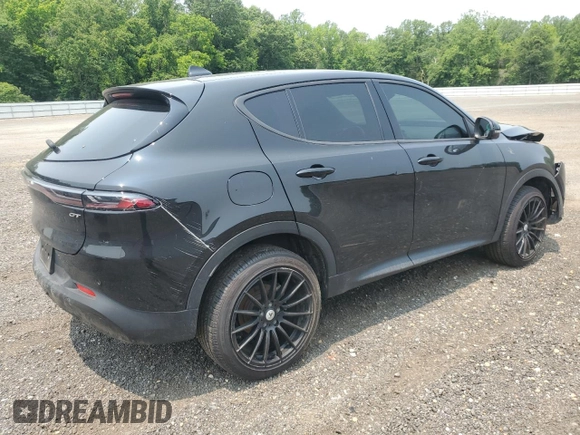 2023 Dodge Hornet GT с VIN ZACNDFAN6P3A07277, выставлен на аукционе Copart как лот 57707985 с пробегом 36 997 миль миль и Списание • Salvage title. История ставок и продаж доступна на DreamBid. Изображение 3.