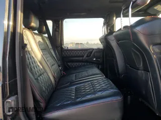 2017 Mercedes-Benz G-Class AMG G 63 with VIN WDCYC7DFXHX276880, listed as a Copart auction lot 76984264 with 91,955 mi miles and Salvage Title. Bid and sale history available at carsss.com. Image 10.