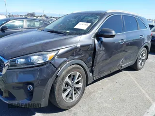 2019 Kia Sorento EX V6 with VIN 5XYPH4A59KG457959, listed as a IAAI auction lot 41712748 with 56,958 mi miles. Bid and sale history available at carsss.com. Image 6.