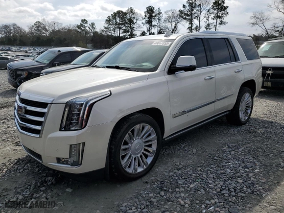 2015 Cadillac Escalade Premium with VIN 1GYS3NKJ8FR598839, listed as a Copart auction lot 49067055 with 191,652 mi miles and Clean Title. Bid and sale history available at carsss.com. Image 1.