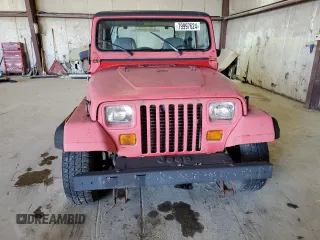 1989 Jeep Wrangler "S" with VIN 2J4FY19E5KJ102743, listed as a Copart auction lot 79997624 with 90,976 mi miles and Clean Title. Bid and sale history available at carsss.com. Image 5.