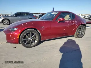 2019 Mazda MX-5 Miata RF Grand Touring with VIN JM1NDAM73K0308712, listed as a Copart auction lot 88662355 with 50,157 mi miles and Salvage Title. Bid and sale history available at carsss.com. Image 1.