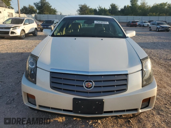 2004 Cadillac CTS with VIN 1G6DM577340191654, listed as a Copart auction lot 75236524 with 117,018 mi miles and Non Repairable. Bid and sale history available at carsss.com. Image 5.
