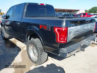 2015 Ford F-150 XLT with VIN 1FTEW1EG0FFA86951, listed as a IAAI auction lot 42048864 with 121,745 mi miles and . Bid and sale history available at DreamBid. Image 3.