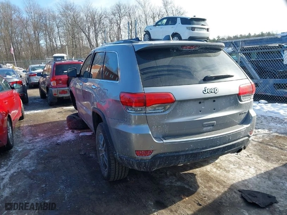 2019 Jeep Grand Cherokee Limited X with VIN 1C4RJFBG5KC693859, listed as a IAAI auction lot 41400893 with 106,966 mi miles. Bid and sale history available at carsss.com. Image 3.