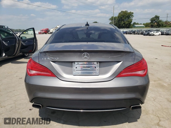 2016 Mercedes-Benz CLA 250 with VIN WDDSJ4EB7GN358495, listed as a Copart auction lot 64972683 with 101,974 mi miles and . Bid and sale history available at DreamBid. Image 6.