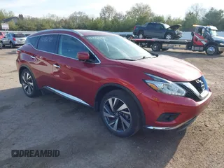 2017 Nissan Murano SL с VIN 5N1AZ2MH4HN121257, выставлен на аукционе IAAI как лот 42118298 с пробегом 46 792 миль миль и . История ставок и продаж доступна на DreamBid. Изображение 1.