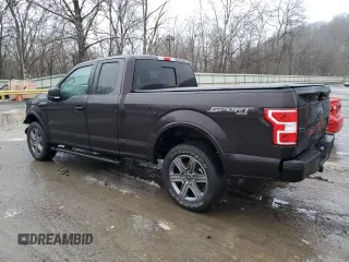 2020 Ford F-150 XL with VIN 1FTEX1EP5LFC02170, listed as a Copart auction lot 85945204 with 43,932 mi miles and Salvage title. Bid and sale history available at DreamBid. Image 2.