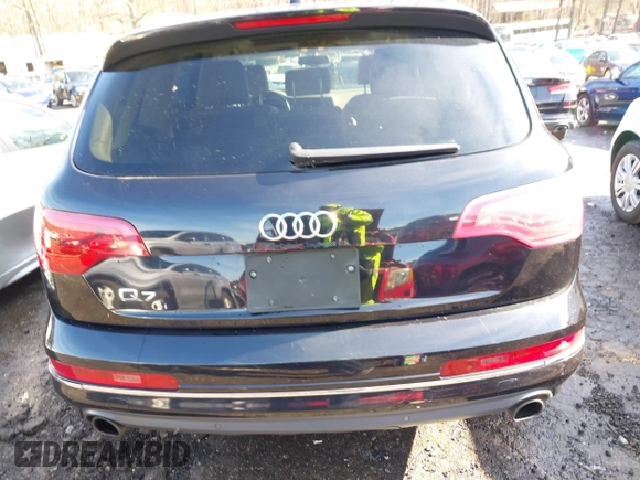 2013 Audi Q7 3.0T Premium Plus with VIN WA1LGAFE7DD002922, listed as a IAAI auction lot 41420595 with 160,751 mi miles. Bid and sale history available at carsss.com. Image 16.