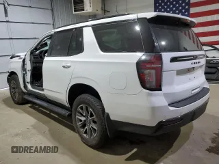 2023 Chevrolet Tahoe Z71 with VIN 1GNSKPKD0PR336725, listed as a Copart auction lot 57289895 with Not provided miles and Salvage title. Bid and sale history available at DreamBid. Image 2.