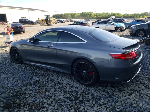 2016 Mercedes-Benz S 63 AMG with VIN WDDXJ7JB2GA017171, listed as a Copart auction lot 54714344 with 31,532 mi miles and Salvage Title. Bid and sale history available at DreamBid. Image 2.