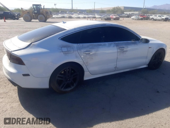 2014 Audi A7 3.0 Premium Plus with VIN WAUWGAFC8EN046308, listed as a Copart auction lot 68668194 with 149,600 mi miles and Salvage Title. Bid and sale history available at carsss.com. Image 3.