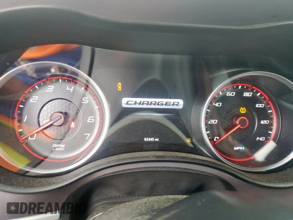 2022 Dodge Charger SXT with VIN 2C3CDXBG3NH182742, listed as a Copart auction lot 55236895 with 83,345 mi miles and Clean Title. Bid and sale history available at DreamBid. Image 9.
