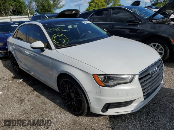 2015 Audi A3 1.8T Premium with VIN WAUACGFF7F1038194, listed as a Copart auction lot 48977603 with 124,885 mi miles. Bid and sale history available at carsss.com. Image 4.