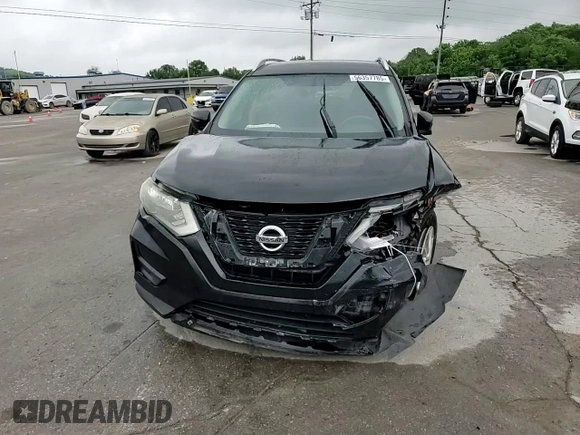 2017 Nissan Rogue SV with VIN KNMAT2MT5HP521410, listed as a Copart auction lot 56357785 with 150,734 mi miles and Salvage title. Bid and sale history available at DreamBid. Image 15.