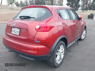 2013 Nissan Juke SV with VIN JN8AF5MRXDT219470, listed as a IAAI auction lot 42104778 with 62,839 mi miles and . Bid and sale history available at carsss.com. Image 4.
