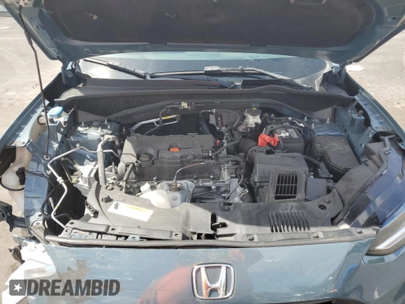 2023 Honda HR-V Sport with VIN 3CZRZ1H53PM718730, listed as a Copart auction lot 46165075 with 39,410 mi miles and Salvage Title. Bid and sale history available at carsss.com. Image 12.