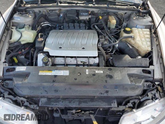 1997 Oldsmobile Aurora with VIN 1G3GR62C0V4102252, listed as a Copart auction lot 53270245 with 123,615 mi miles and Salvage Title. Bid and sale history available at DreamBid. Image 11.