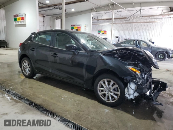 2016 Mazda 3 i Touring with VIN 3MZBM1L78GM265376, listed as a Copart auction lot 53938865 with 64,192 mi miles and Salvage Title. Bid and sale history available at DreamBid. Image 4.